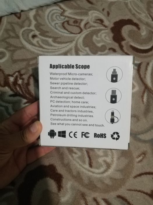 Camera endoscopica inspectie auto