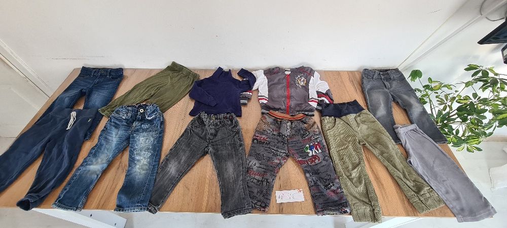 Лот момче 86-92 размер 10 части долнища, яке