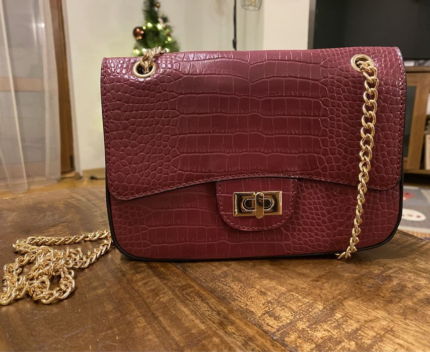 Дамска Чанта Бордо