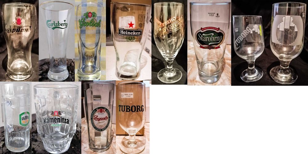 Рекламни чаши на уиски, бира, водка, джин, ликьор, безалкохолно, кафе