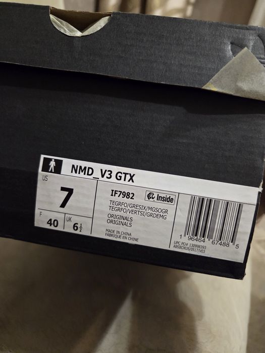 Кроссовки Adidas Ultraboost NMD 3 Goretex. US7 (40)