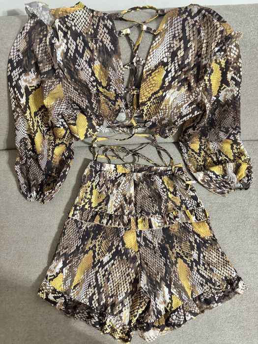 Compleu animal print Zara
