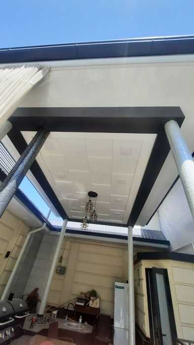 АЛЮКОБОНД и травертин ишлари