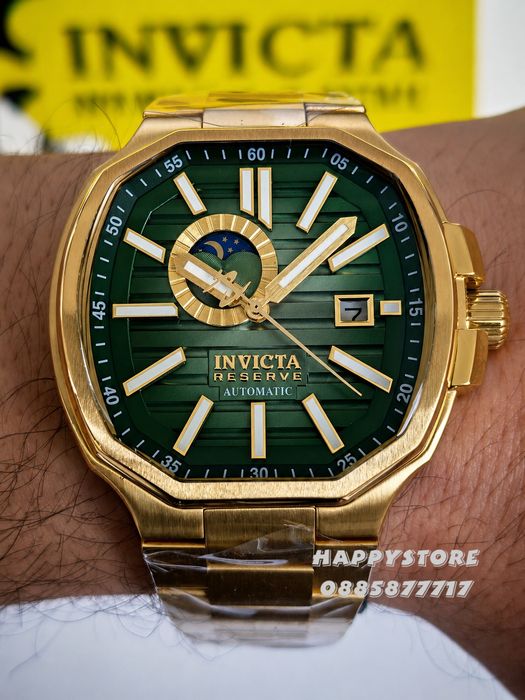 INVICTA Gravity Gold automatic 46 mm, Инвикта нов мъжки часовник