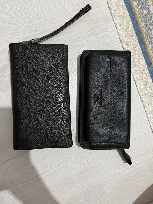 Кожаные барсетки по суперцене!