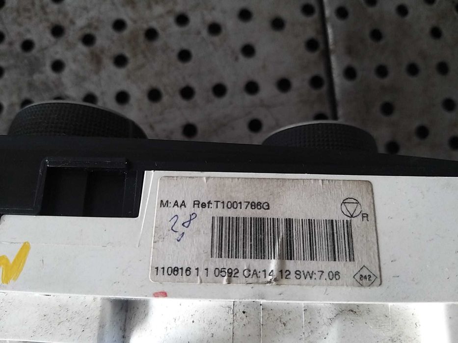 Panou comanda clima ac renault megane 3 t1001786g