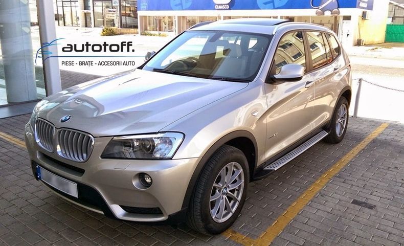 Praguri BMW X3 F25 (11-18) din aluminiu