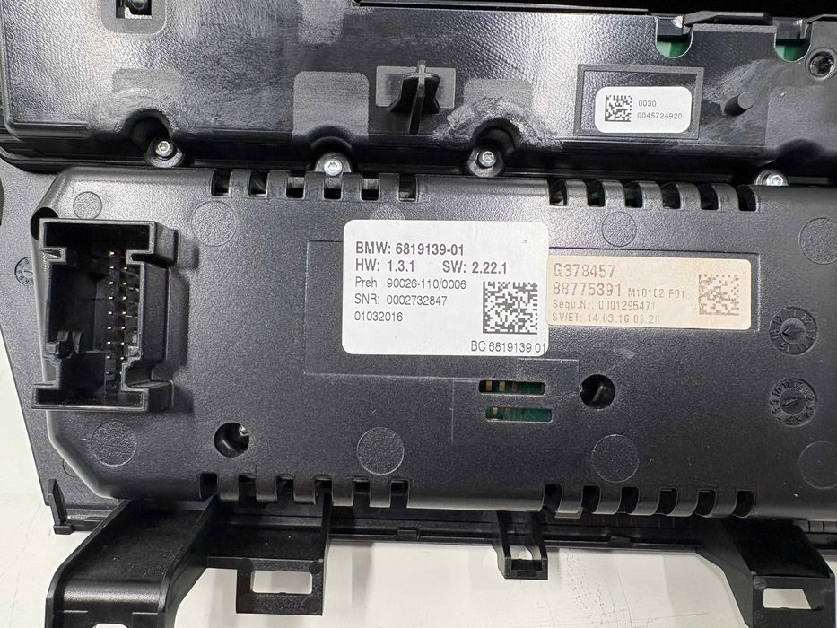 Клима панел Панел климатик БМВ Ф06 Ф12 Ф13