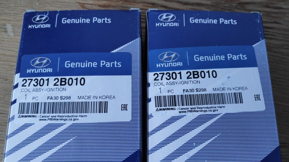 Катушки зажигания Hyundai