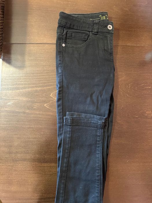 Черни тесни дънки Tom Tailor