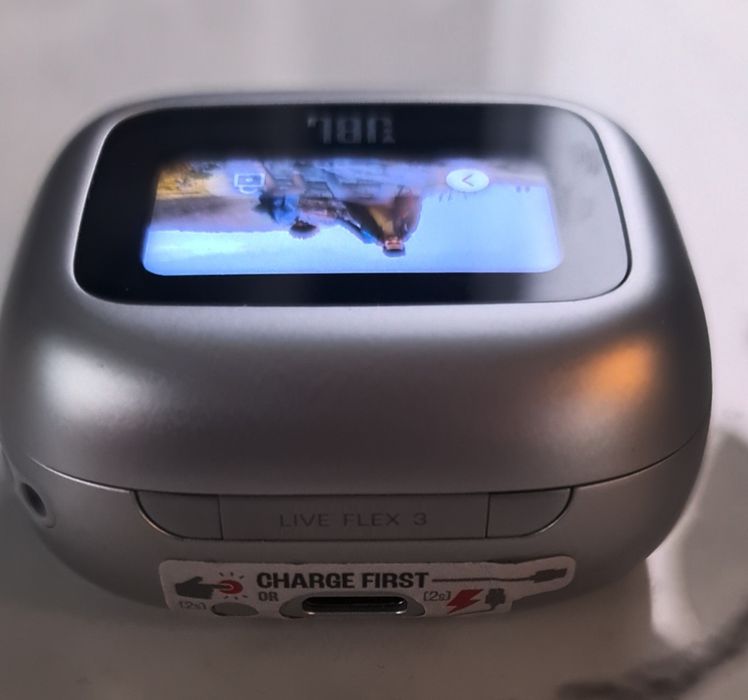 Casti JBL Live Flex 3,Bluetooth 5.3,Hi-Res Smart Case,,Autonomie 50H,