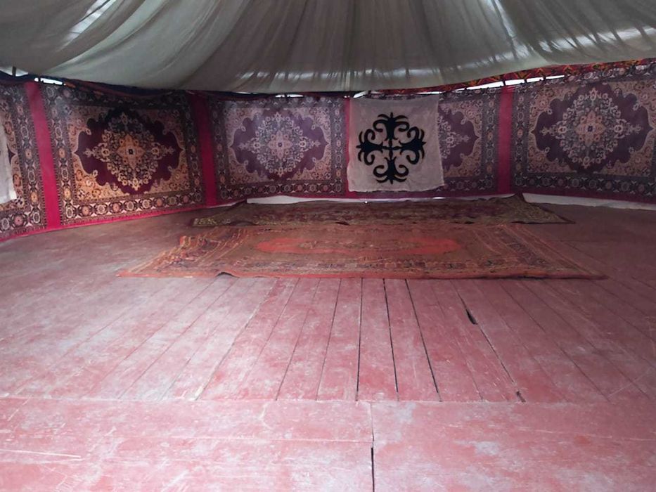 аутентичная 8-ми канатная  юрта