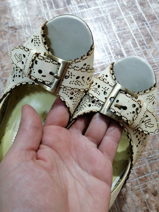 Туфли женские кожаные