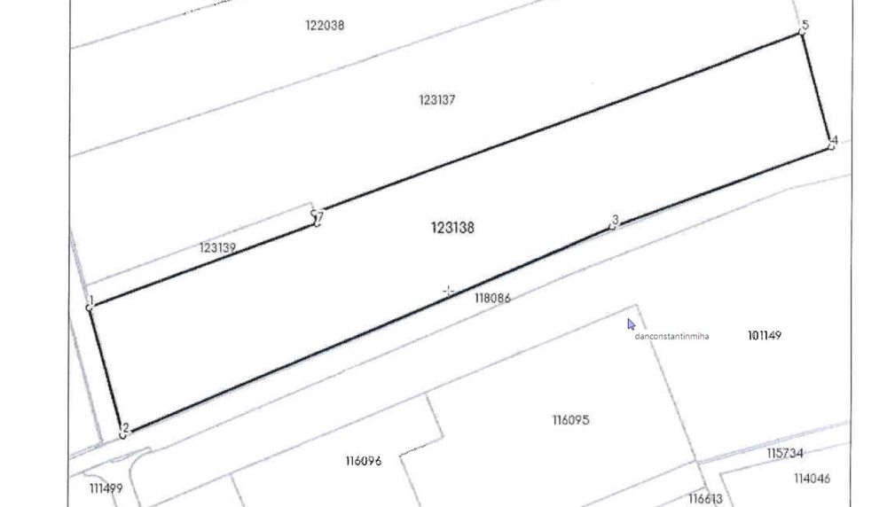 Teren intravilan strada Fortului Domnesti