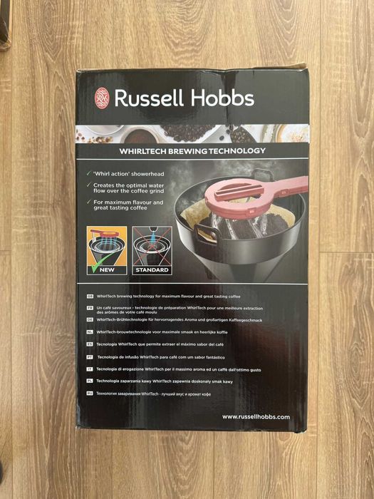 Cafetieră Russell Hobbs Colours Plus Red, nouă, sigilată