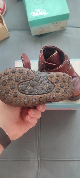Детская обувь кожа и мех