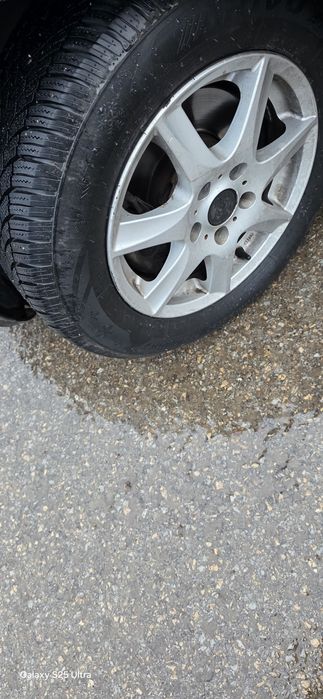 Джанти 5х112 15 със нови зимни гуми