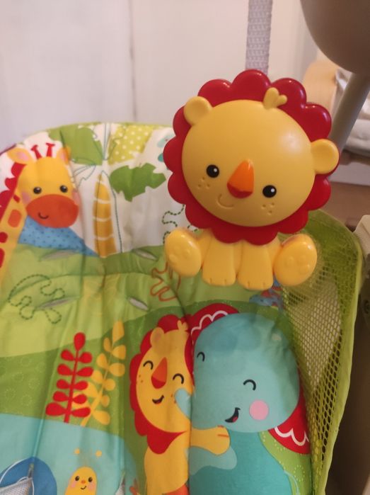 2 в 1 бебешка люлка и шезлонг Fisher price