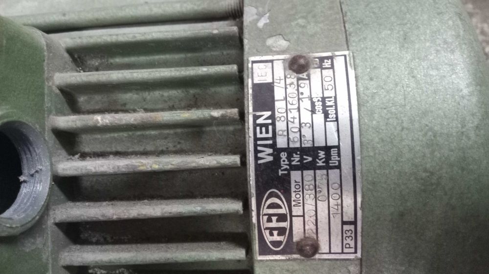 Електромотор електродвигател 0.75кв.
