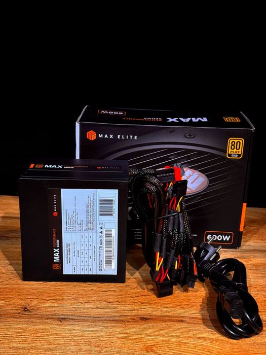 Блок питания 600w gold  80 plus