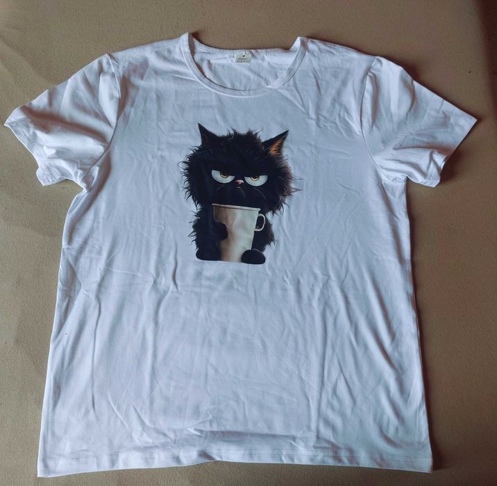 Дамска тениска Grumpy cat