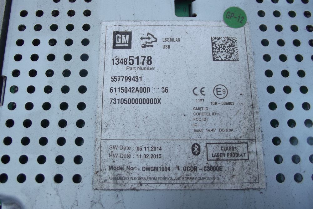 Radio CD Opel Mokka Corsa E 2014-2020 radio CD original dezmembrez