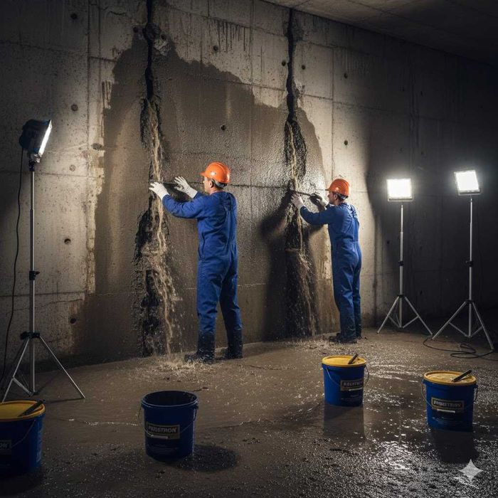 Защита влажных помещений, санузлов, бомбоубежищ, коллекторов и шахт