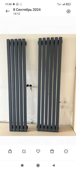 Радиатор вертикальный