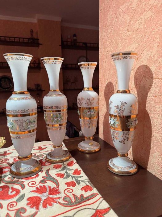 Винтаж. ЧССР. Bohemian вазы.