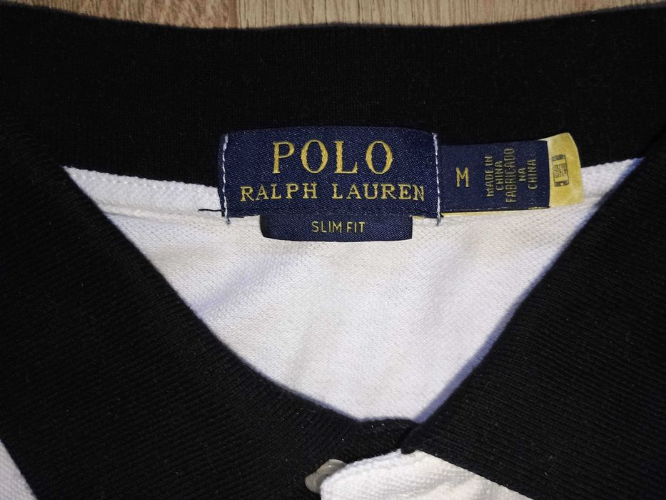 Ralph Lauren бяло поло Los Angeles размер M – като ново