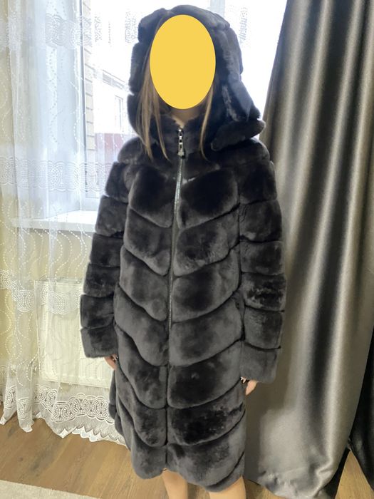 Продам шубу мех кролик-орилаг