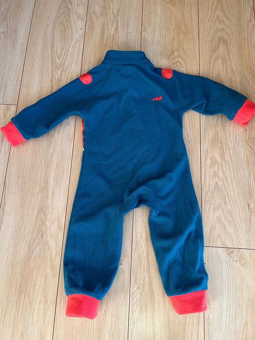 Combinezon schi/zăpadă Decathlon Wedze+Costum polar interior 2 - 3 ani