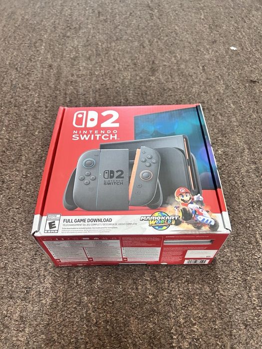 Nintendo Switch 2 Mario Kart World Bundle, nou, nefolosit