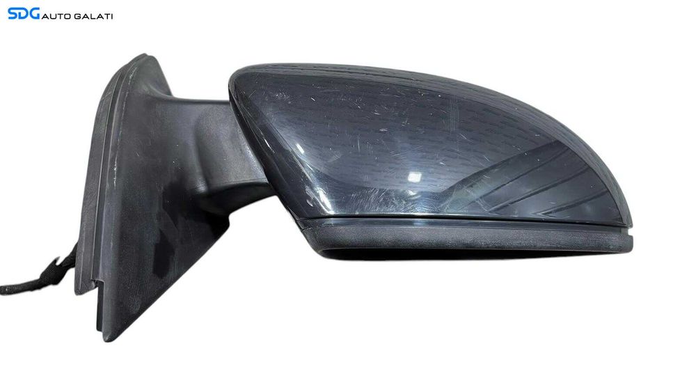 Oglinda Electrica Dreapta Volkswagen Passat B7 2010 - 2015 (Semnalizare Spartă ) Culoare Gri Inchis Lucios Cod 3C0 857 934 A [ L5709 ]