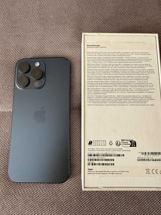 Iphone 15 Pro Max 512Gb Blue Titanium (как новый)