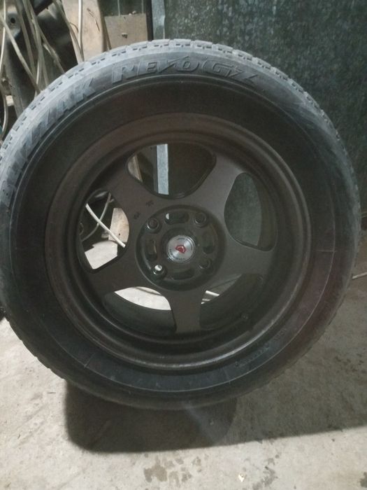 Покрышки с диской титановый