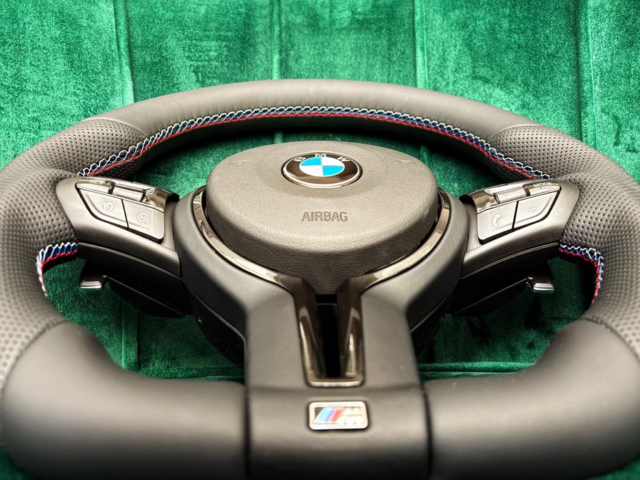 Volan BMW M Performance Sport Cu Padele si Airbag F10/F11/E90/E92….
