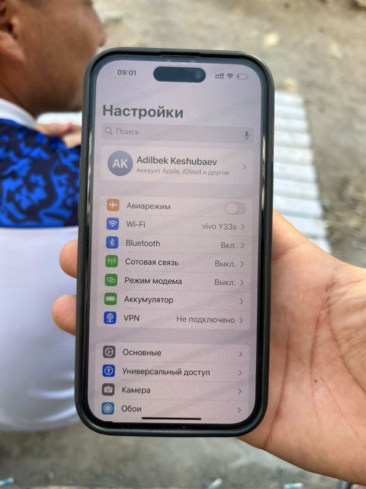 iphone 15 чёрный