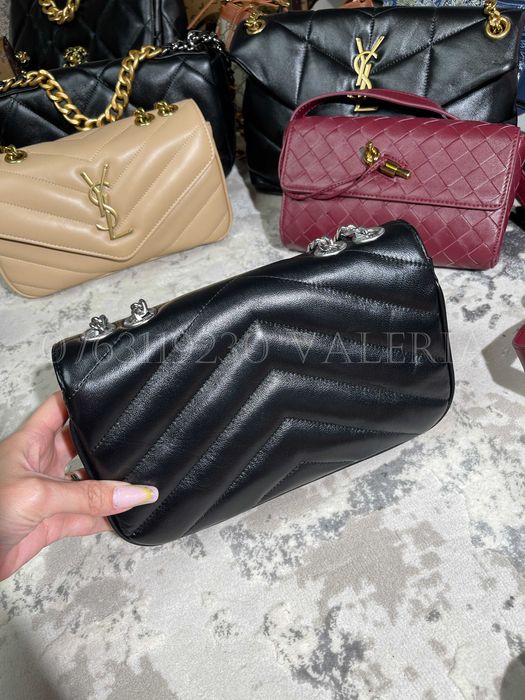 Geanta Y4es S8int L9ent - Loulou noua Negru/Argintiu