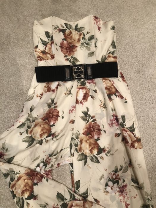 Летен гащеризон Amber Krystal London с цветя S