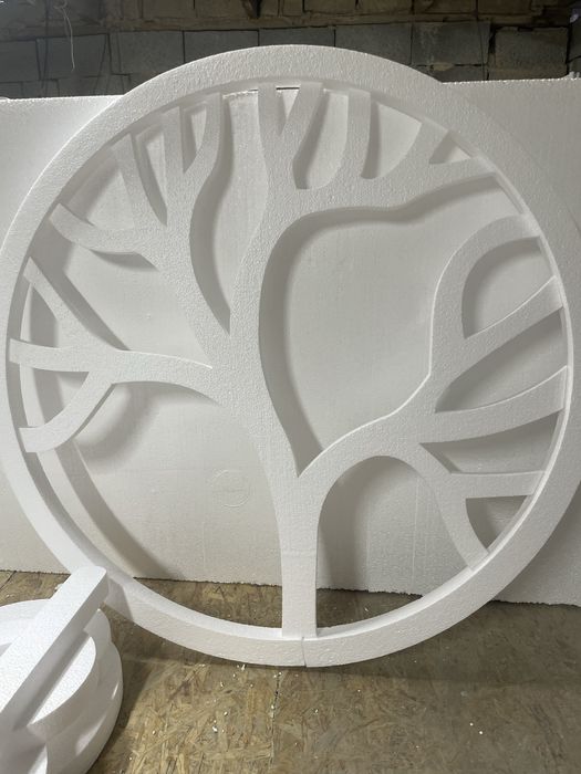 Фигурная резка пенопласта , декор ….