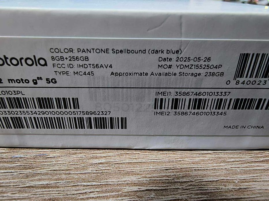 Motorola g86 g5 256gb/8gb