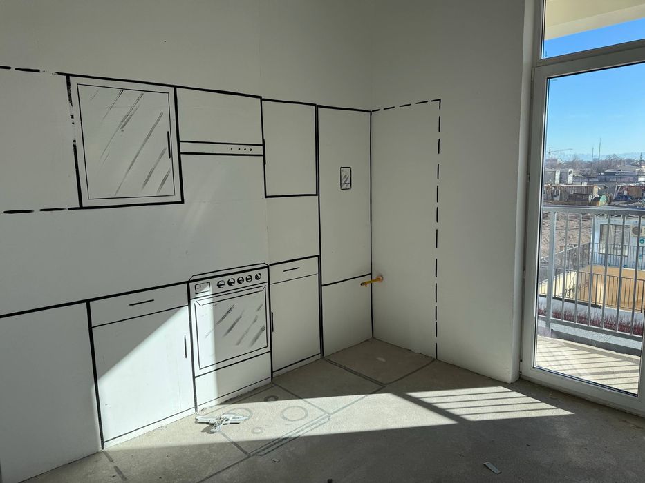 1 хонали 2 этажда NRG Jomiy 40,53 квадрат метр. 59000 келишамиз