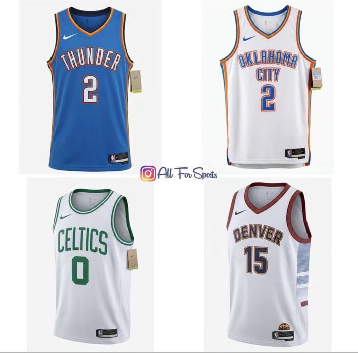 NBA jerseys Nike , Denver, Thunder , Celtics