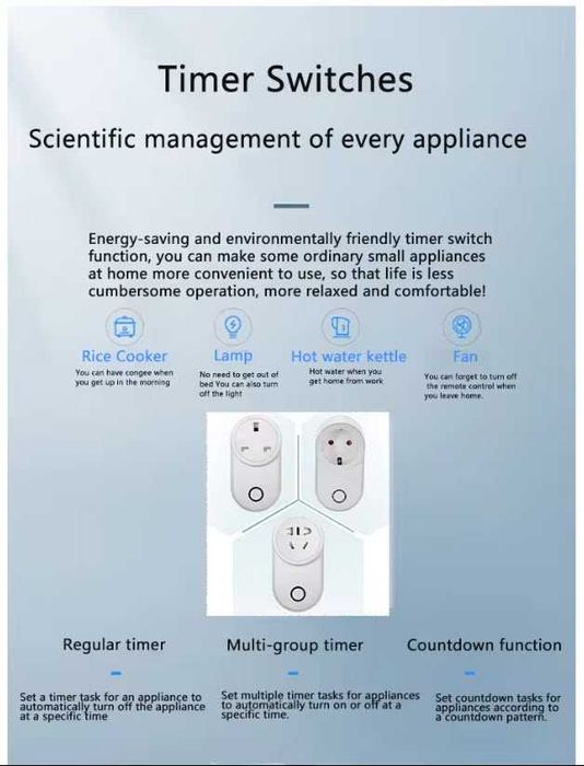 Priza wifi inteligenta smart 220V 16A