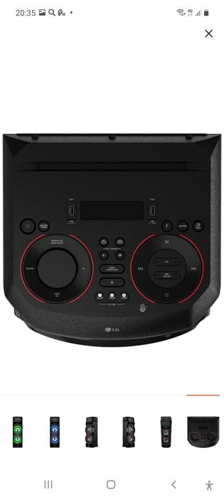 LG колонка  новый