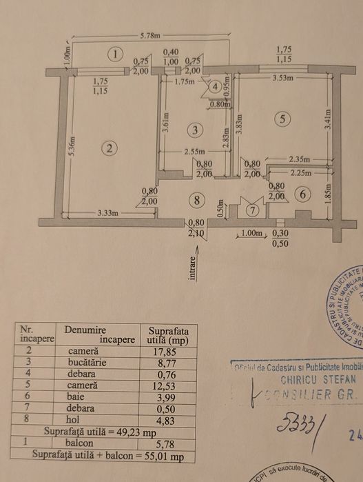 Apartament de vânzare în Vălenii de Munte 2 camere