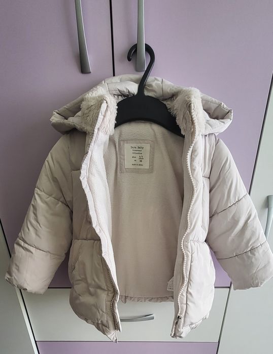 Зимно яке за момиче ZARA