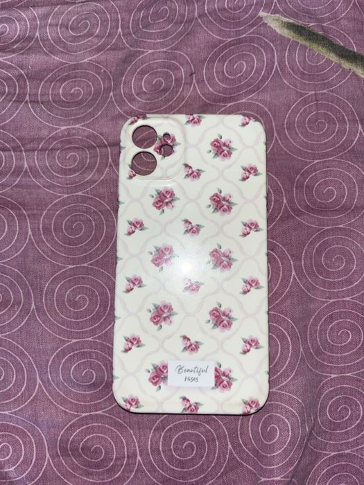 coquette case with flowers for iphone 11