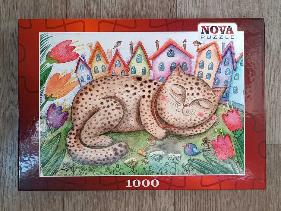 Паззлы с кошками на 1000 элементов, новые